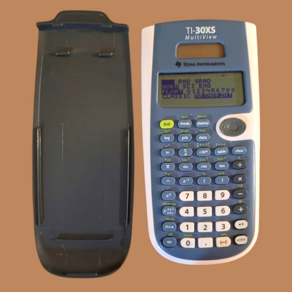 TEXAS INSTRUMENTS TI-30XS MULTIVIEW SCIENTIFIC CALCULATOR - Picture 1 of 3